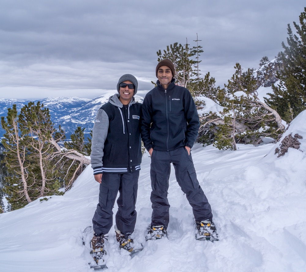 Snowshoeing on Mt. Shasta